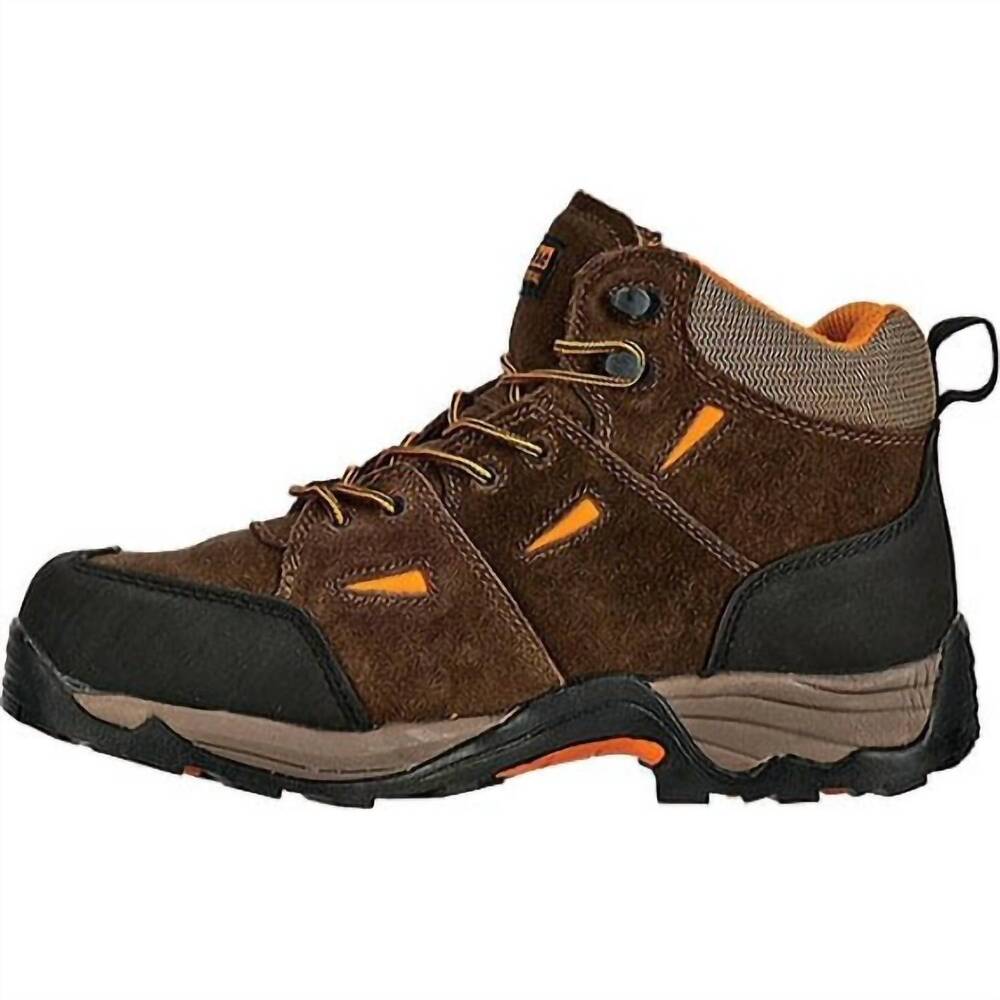 NEW MCRAE men's industrial work boots in brown